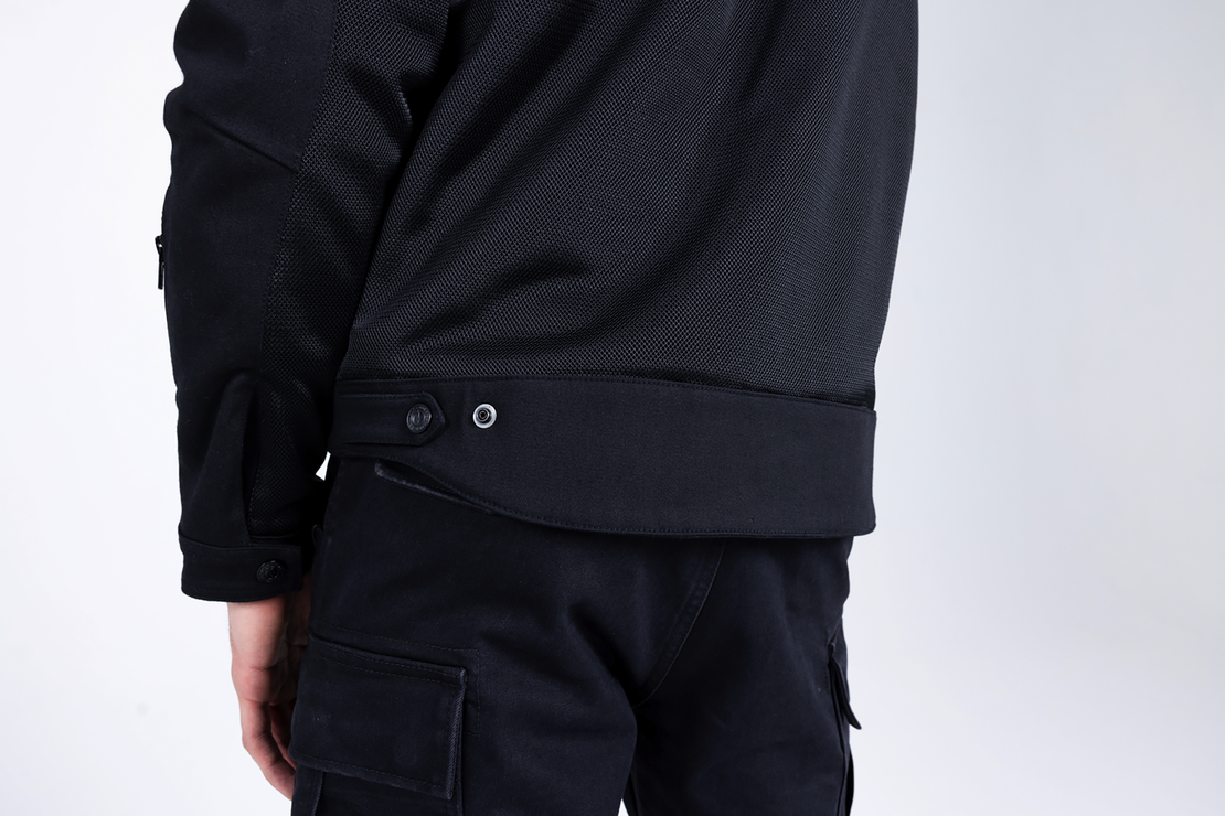 Текстилно яке JOHN DOE Aero Mesh BLACK