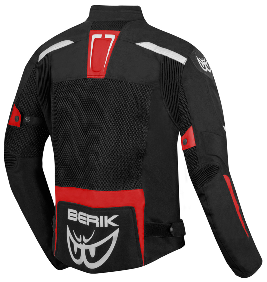 Текстилно яке BERIK X-SPEED Black/Red
