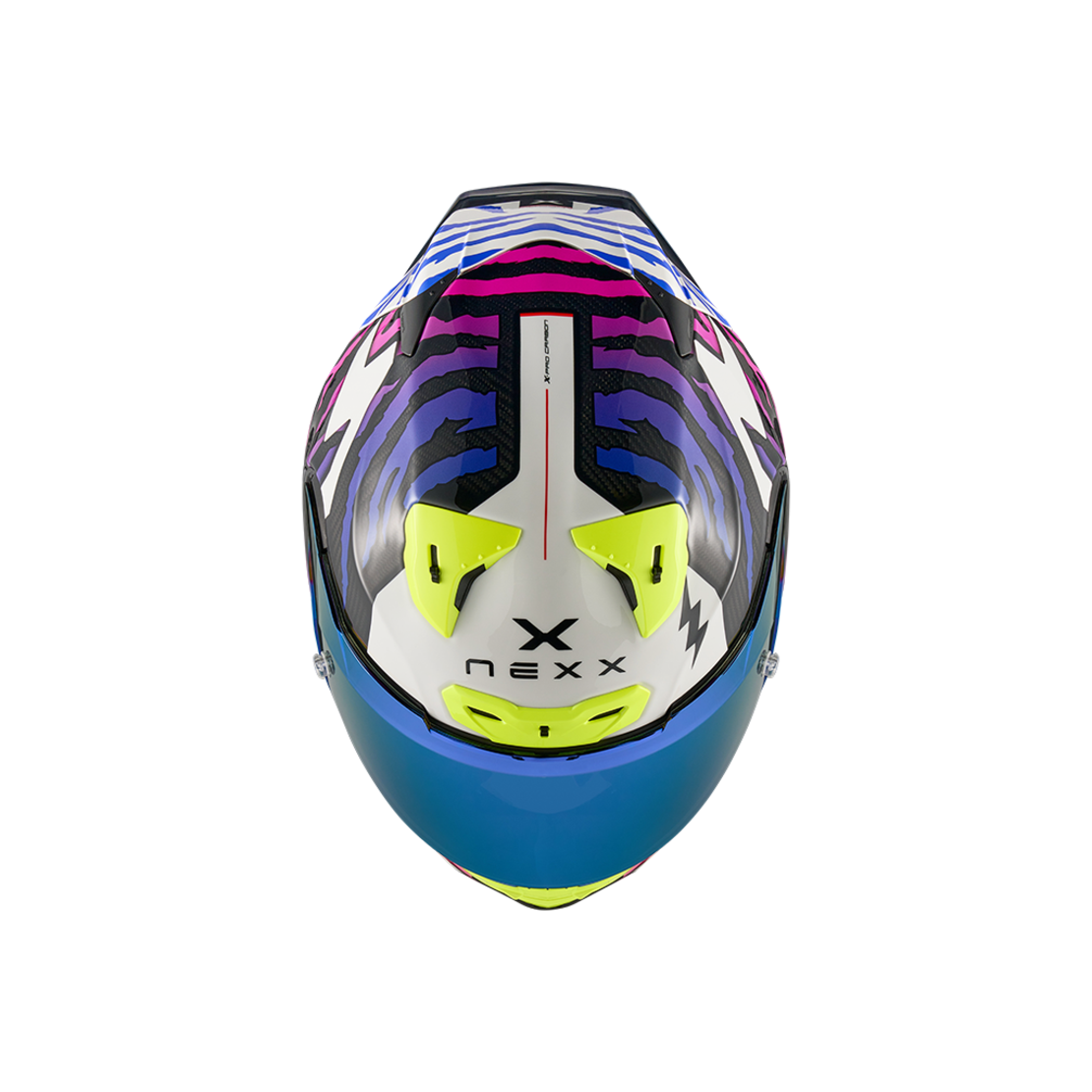 Каска NEXX X.R3R ZIGER PURPLE/BLUE