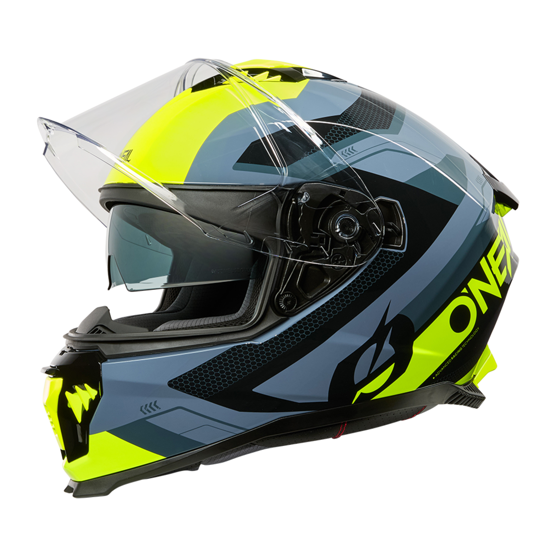 Каска O'NEAL CHALLENGER EXO BLACK/GRAY/NEON YELLOW V.25