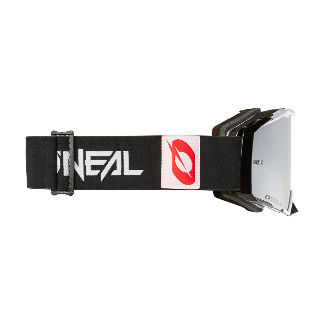 Мотокрос очила O'NEAL B-33 BOLD BLACK/WHITE - SILVER MIRROR