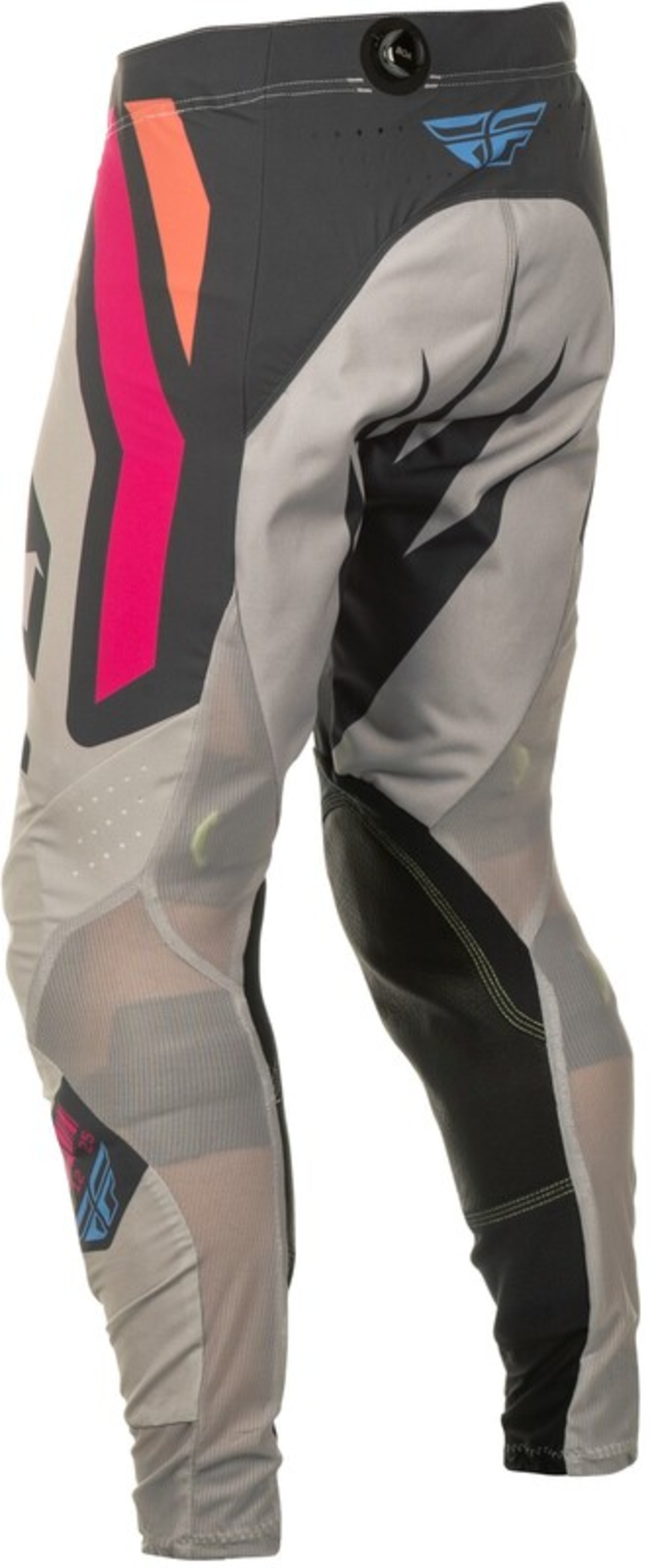 Мотокрос брич FLY RACING Lite S.E. Vice-Light Grey/Pink/Coral 2025