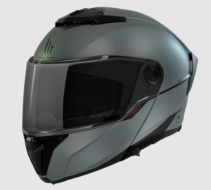 Отваряема каска MT ATOM 2 SV A2 TITANIUM MATT