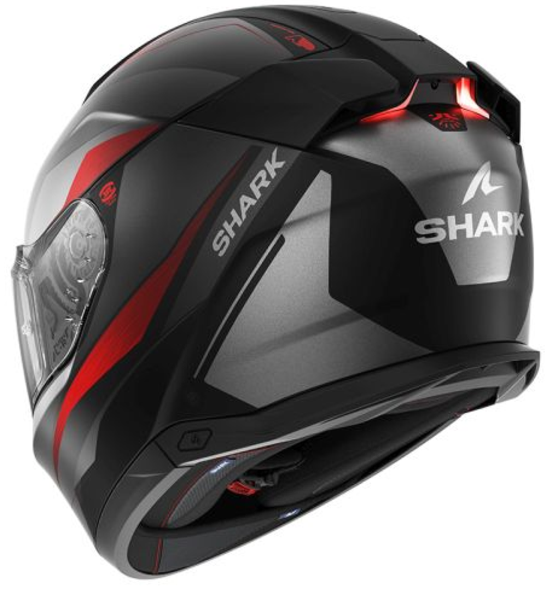 Каска SHARK SKWAL i3  MEKARIUM MAT BLACK/GREY/RED