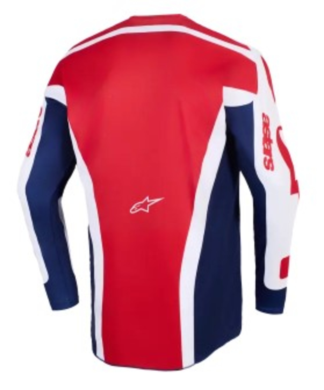 Мотокрос джърси Alpinestars RIWAY WH/BLUE/RED