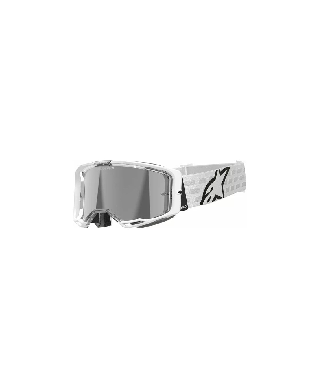 Мотокрос очила ALPINESTARS VISION 8 CORP WHT MIRROR-SILVER