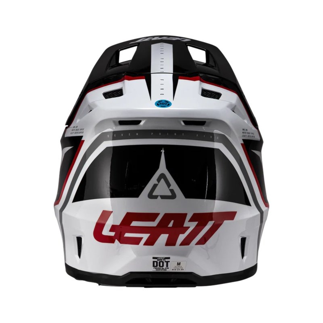 Мотокрос каска LEATT Kit Moto 7.5 White/Red V26