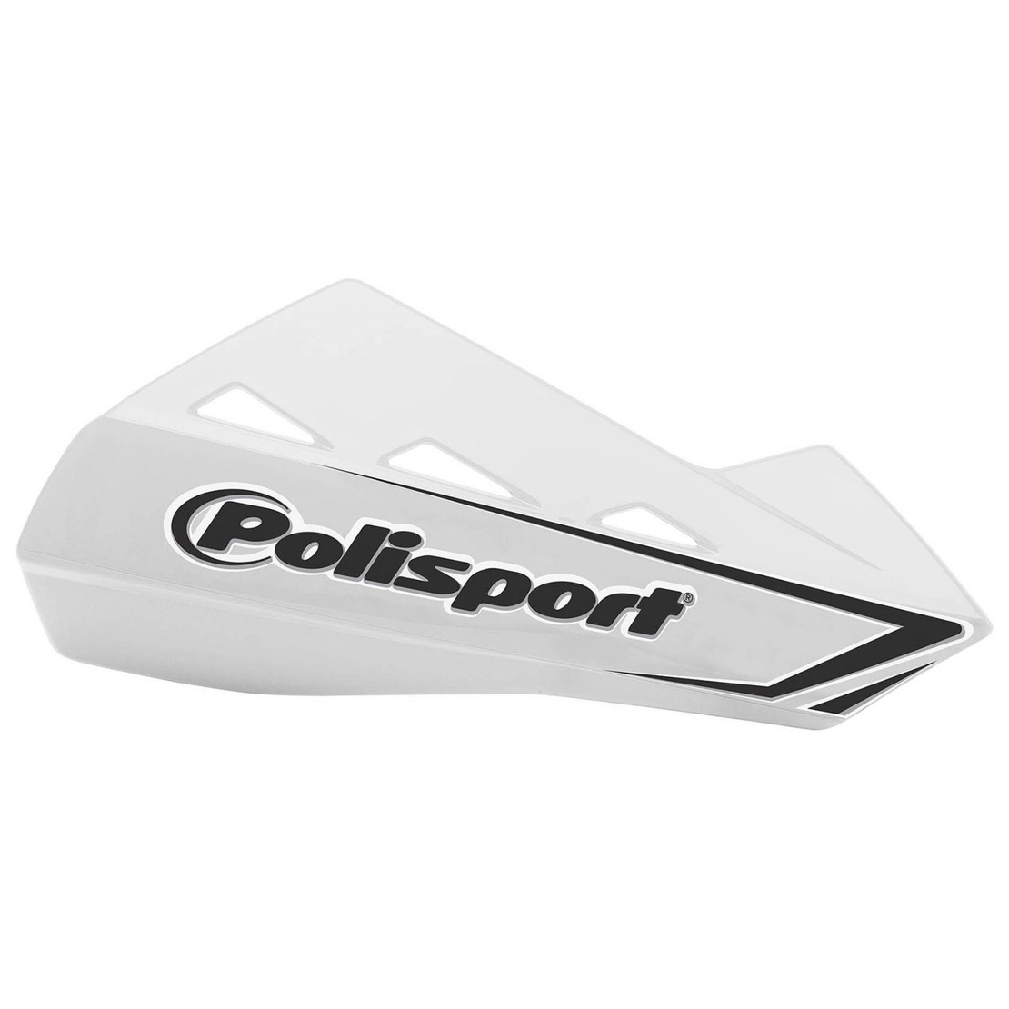 Предпазител за кормило POLISPORT QWEST UNIVERSAL WHITE - ALUMINUM