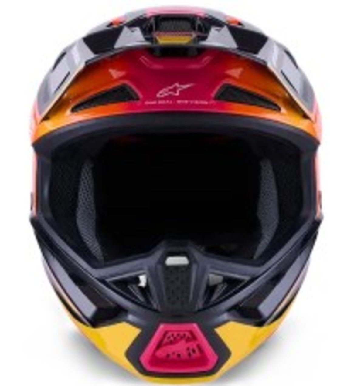 Мотокрос каска ALPINESTARS SM7 RISE BLK/YL/PINK