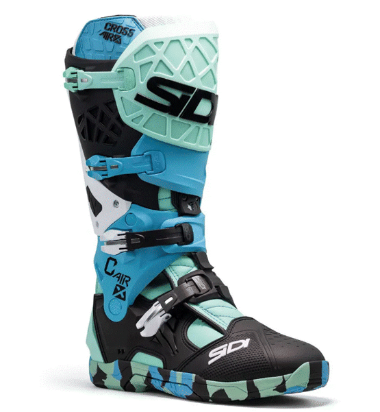 Мотокрос ботуши SIDI CROSSAIR X MESSY CYAN
