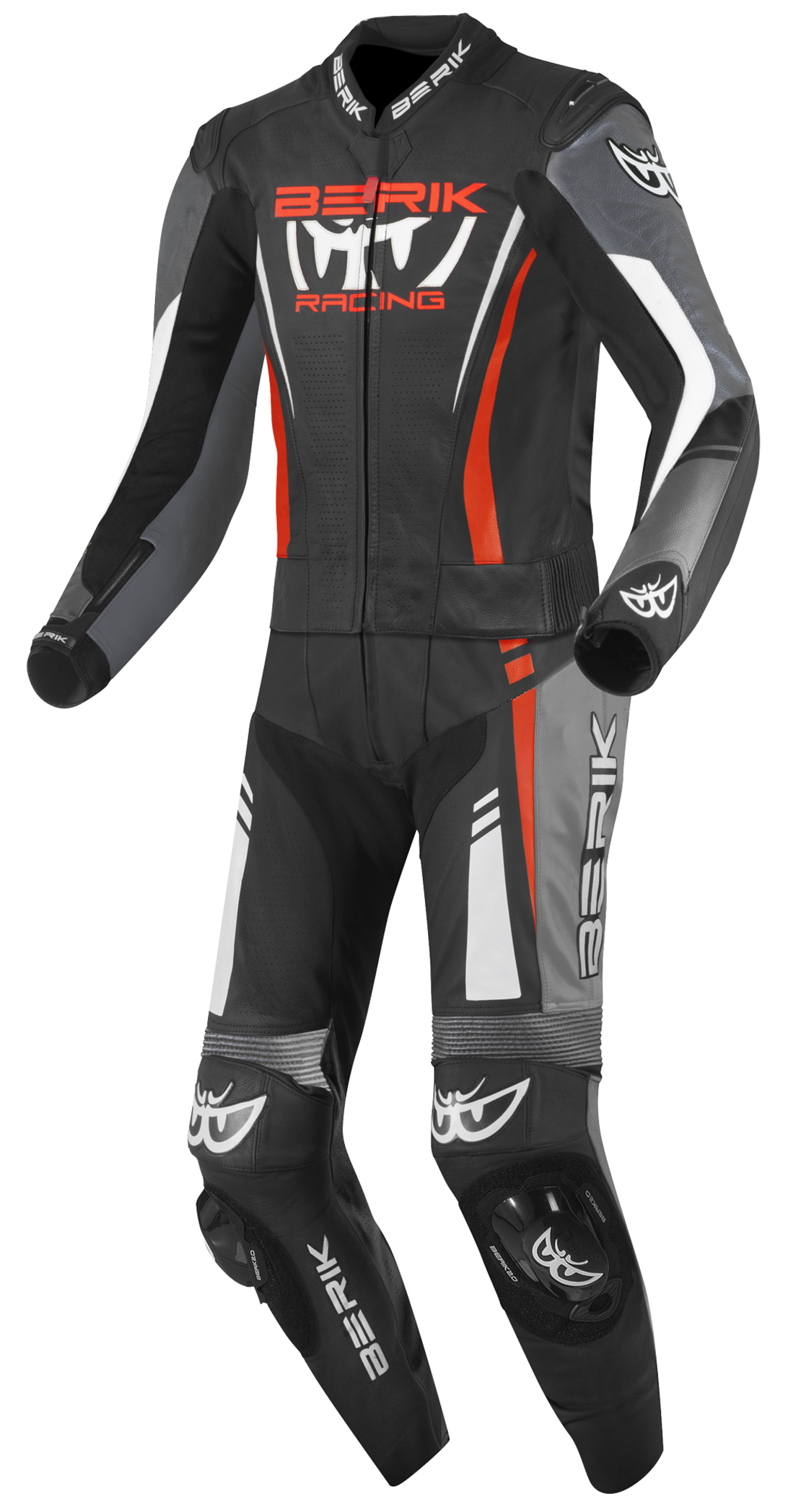 Кожен Мото Екип BERIK ABSOLUTE GP2 Black/Gray/Red