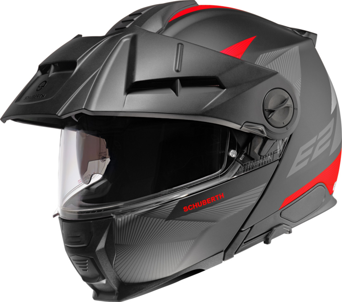 Каска SCHUBERTH E2 DEFENDER RED
