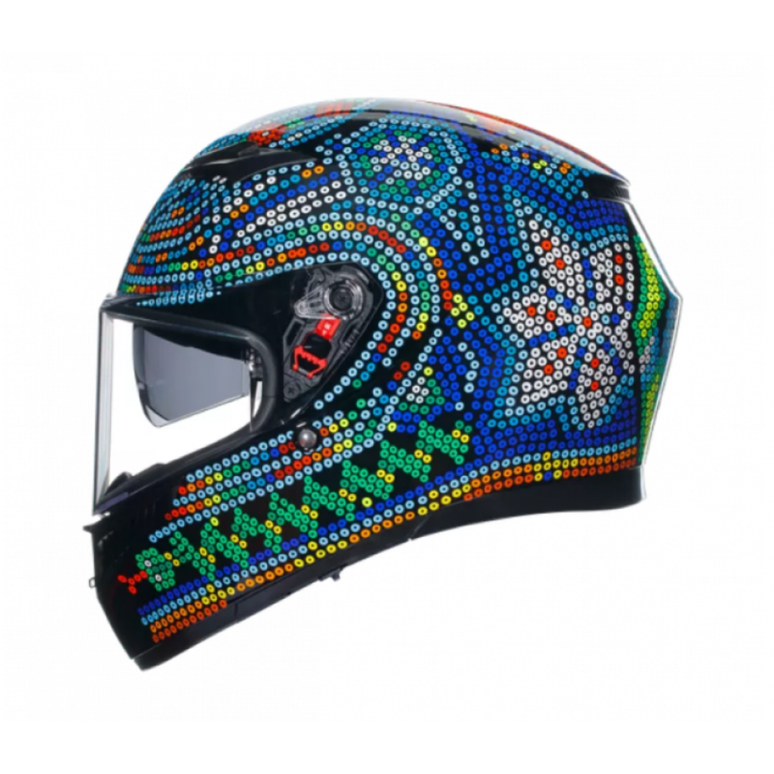 КАСКА AGV K3 - ROSSI WINTER TEST 2018