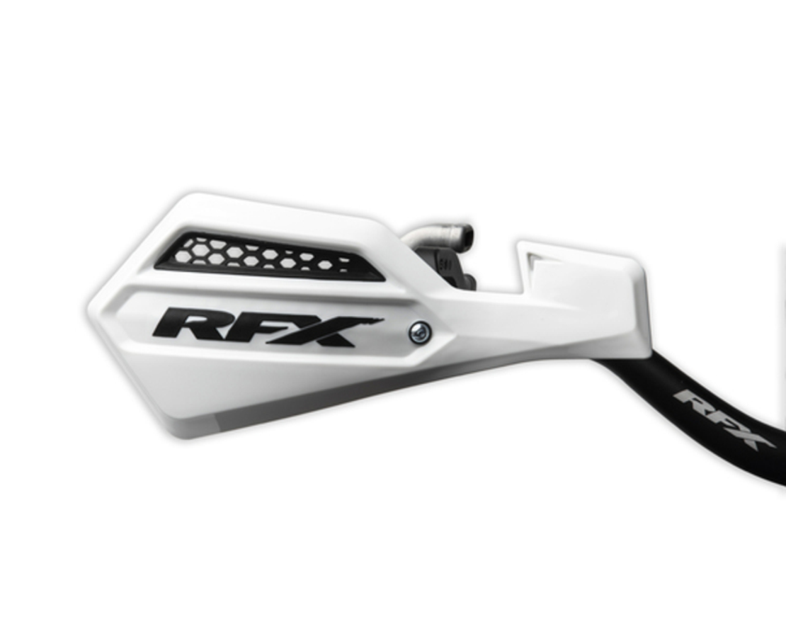 Протектори за кормило RFX 1 Series Handguard (White/Black) Including Fitting Kit BETA RR 250 2T 19-24