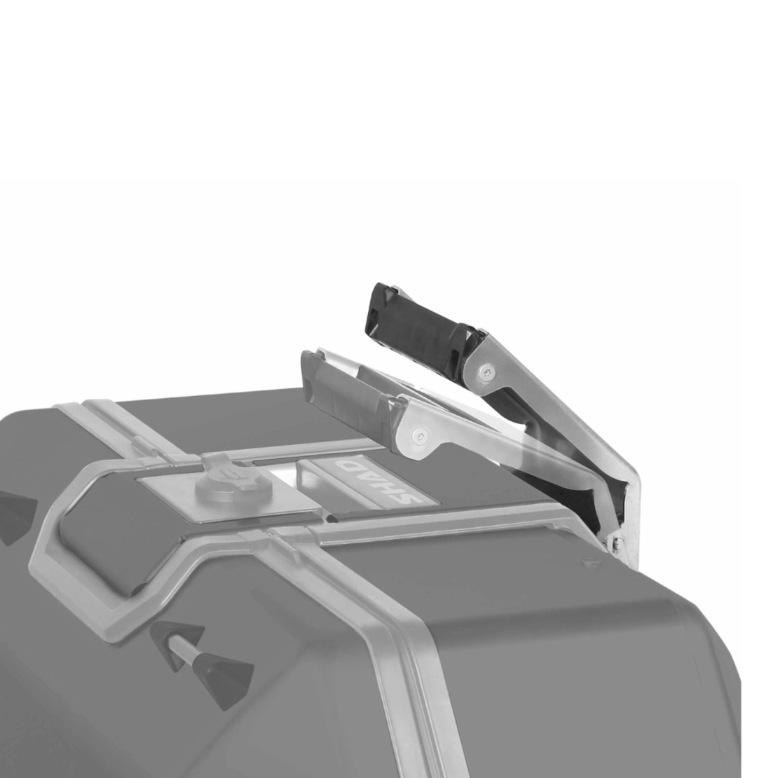 Алуминиев мото куфар SHAD TR55 Pure Black Черен - 55 литра