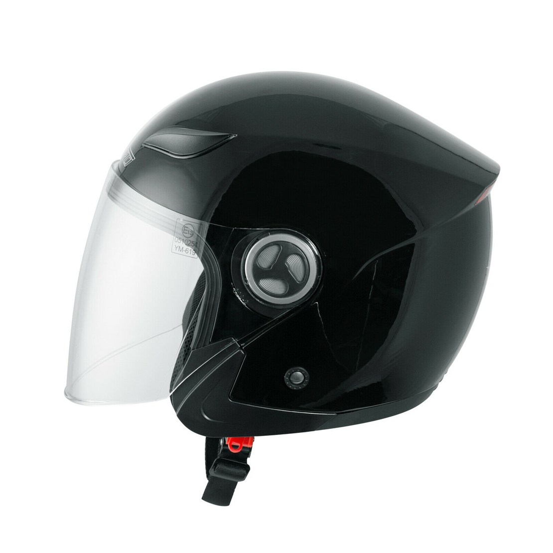 Каска за скутер A-PRO ENGRAVE BLACK