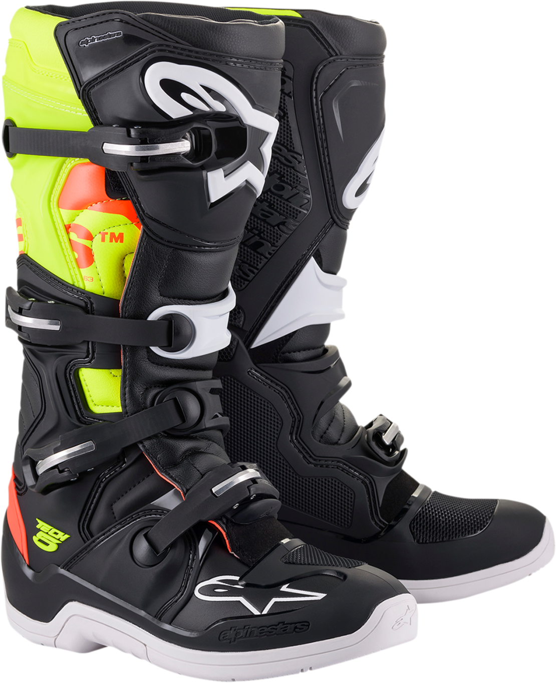 Мотокрос ботуши ALPINESTARS TECH 5 BLACK/RED/YELLOW