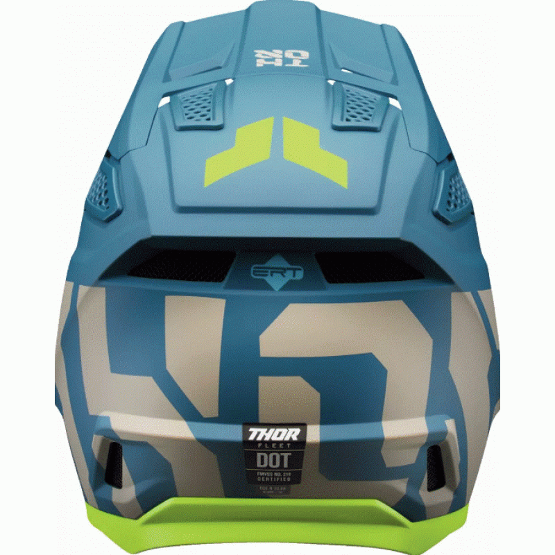 Мотокрос каска THOR FLEET FORGE BLUE