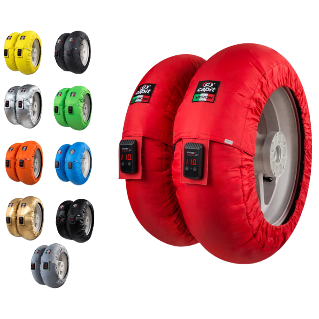 Нагреватели за гуми CAPIT SUPREMA VISION BLACK - M/XL