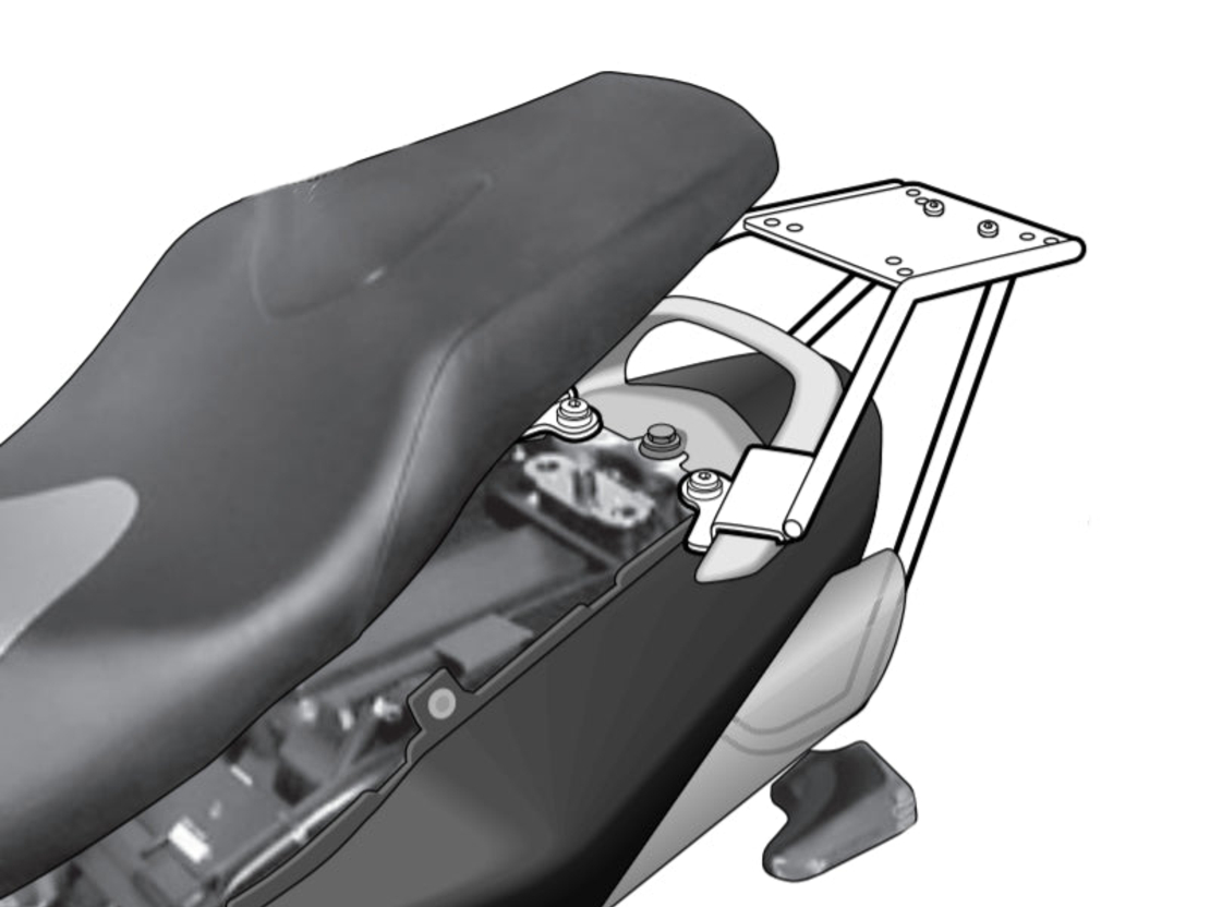 Монтажен комплект за куфари SHAD TOP MASTER SUZUKI GSR 600'06