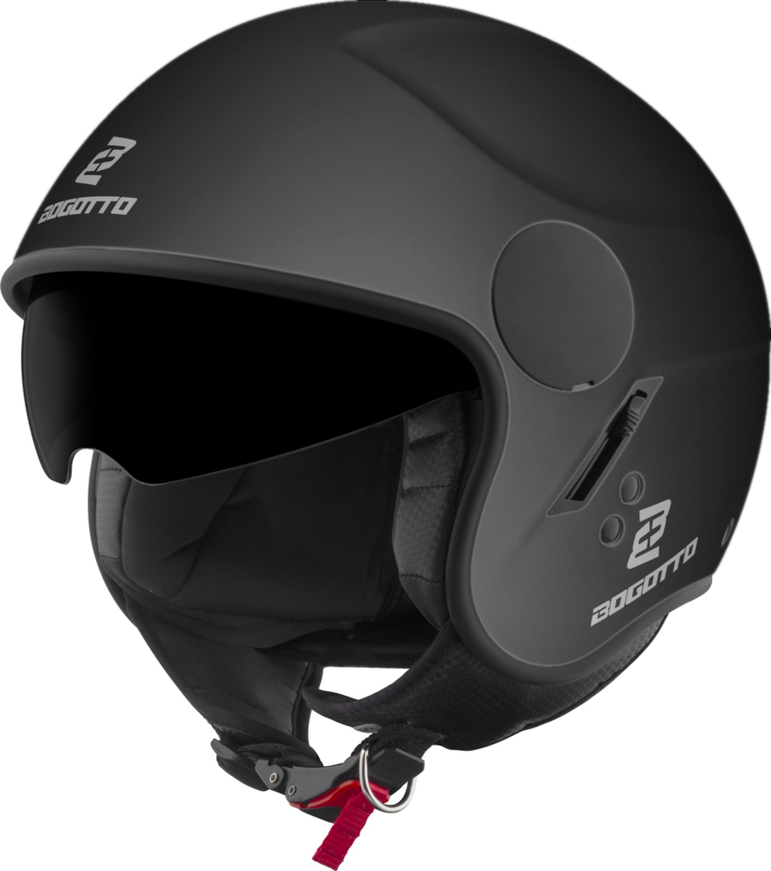 Каска за скутер BOGOTTO H595 SPN BLACK/MATT