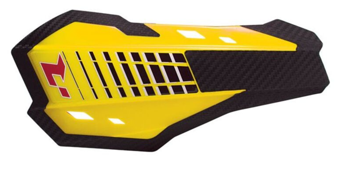 Резервни пластмаси за протектори за кормило RACETECH HP2 Handguards Replacement Covers RMZ Yellow