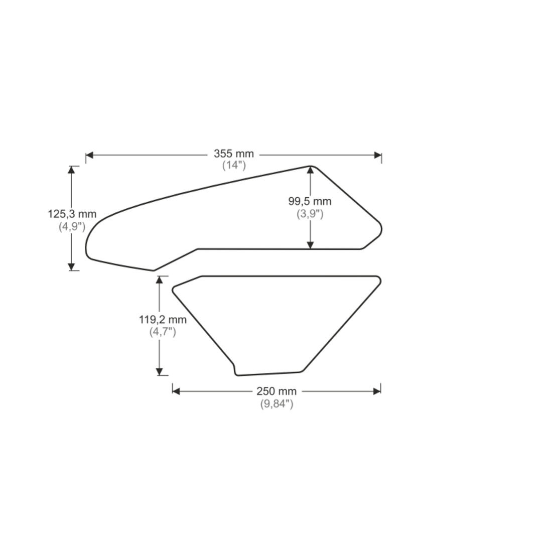 Протектор за резервоар HОNDA CBR 1000 RR 2017-2019г HDR215/PR3418