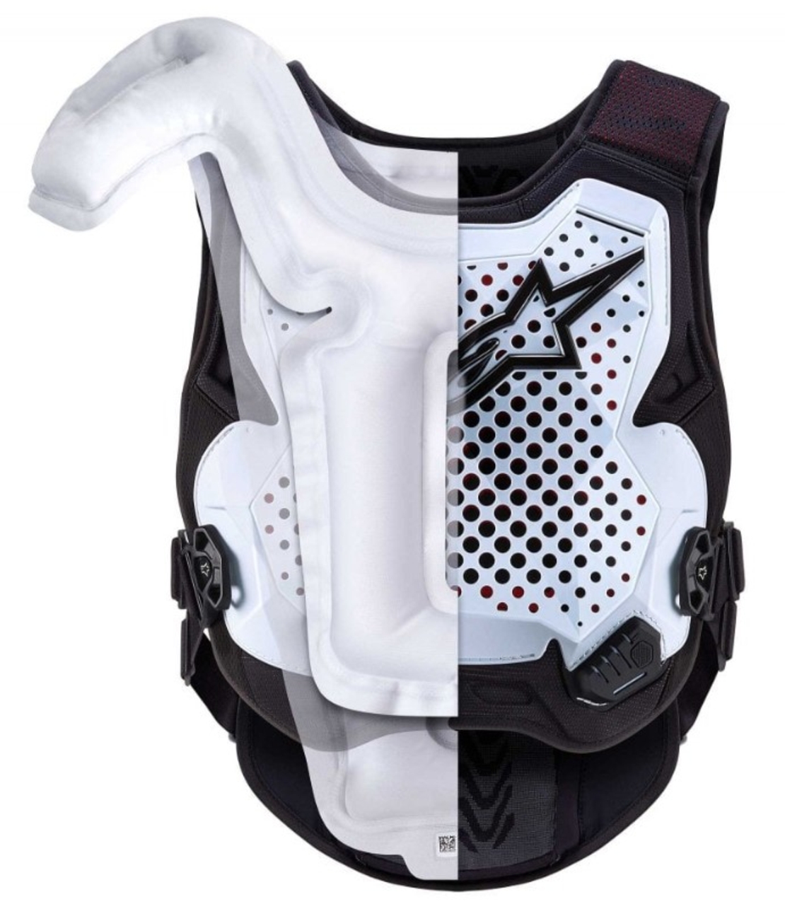 Протекторна броня ALPINESTARS Tech-Air® MX WHITE