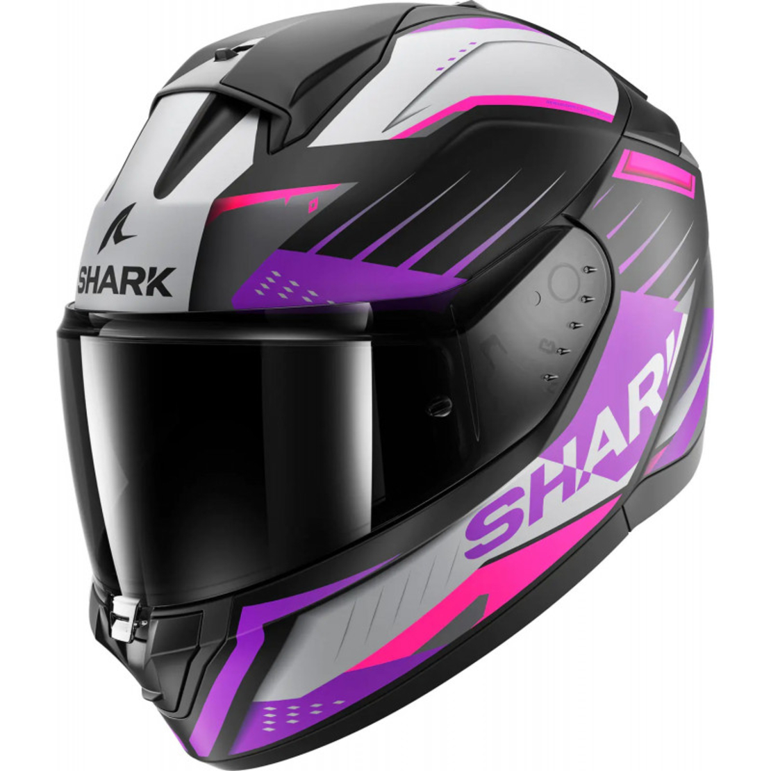 Каска SHARK RIDILL 2 BERSEK BLACK/GREY/PINK