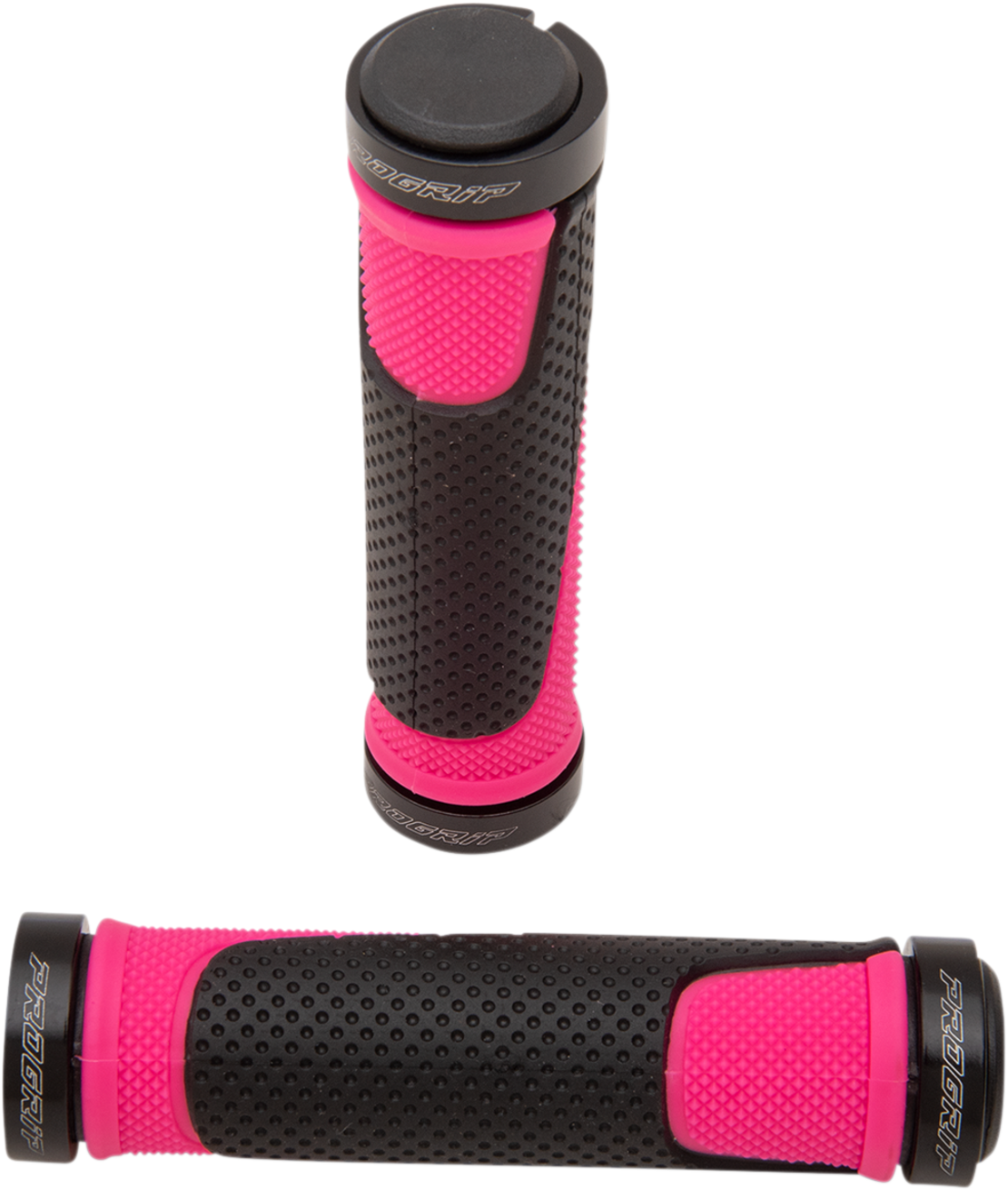 Ръкохватки PROGRIP807 Double Density Open End LOCKING PINK/BLACK