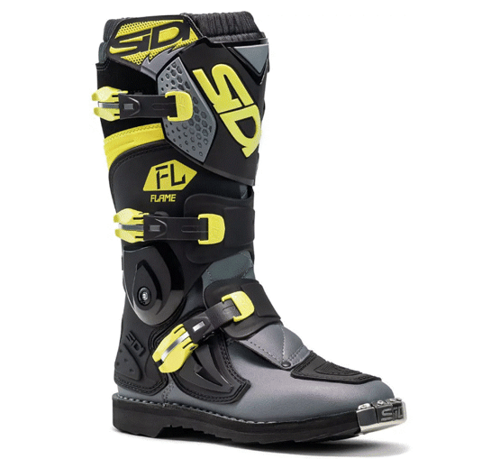 Детски мотокрос ботуши SIDI FLAME GREY/LIME