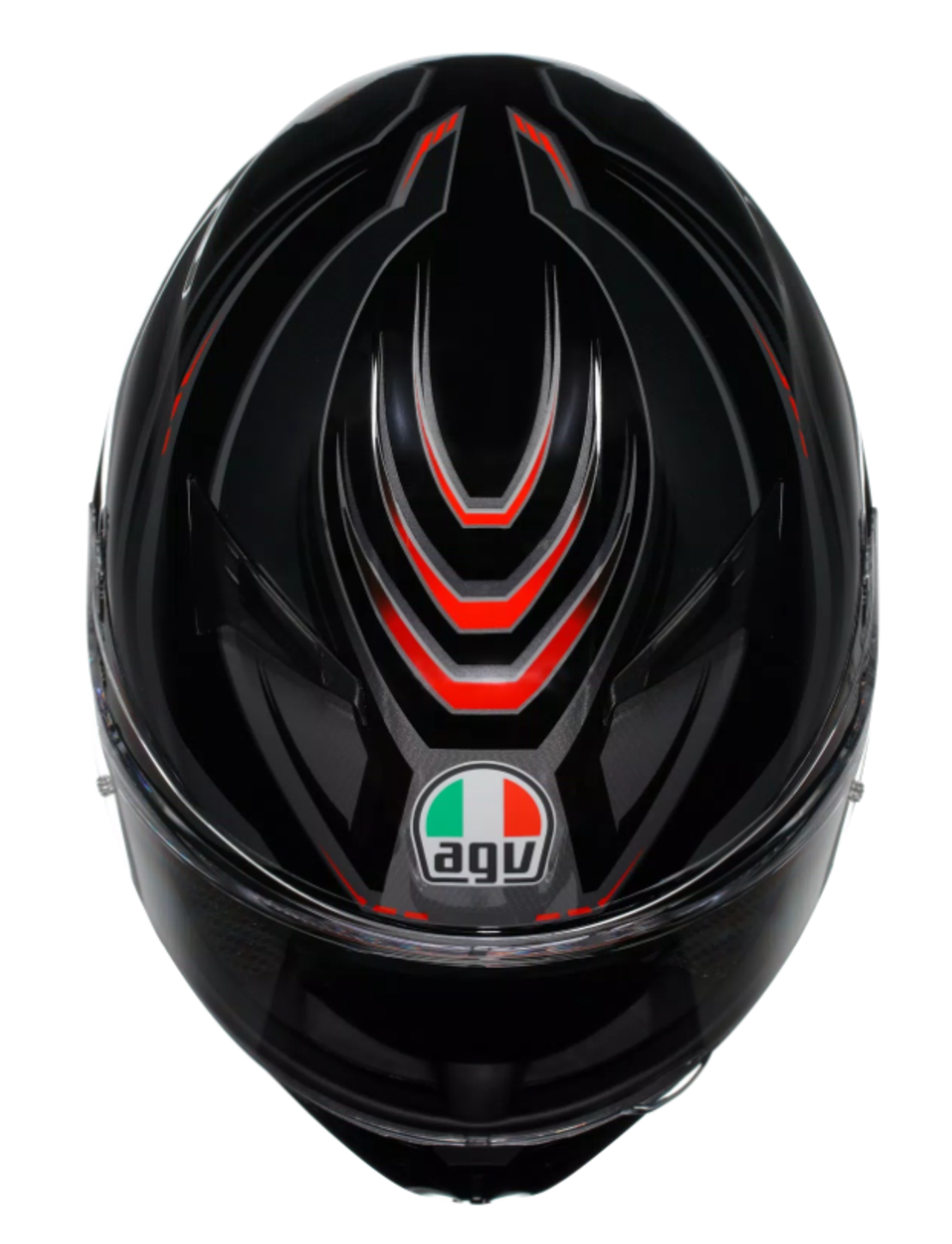 КАСКА  AGV K3 E2206 - SYTH BLACK/RED
