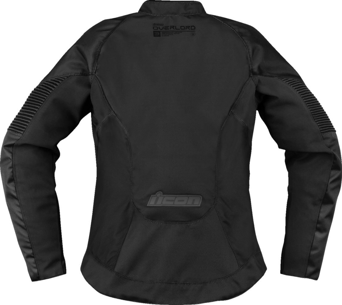 Дамско мото яке ICON Women's Overlord3 CE BLACK