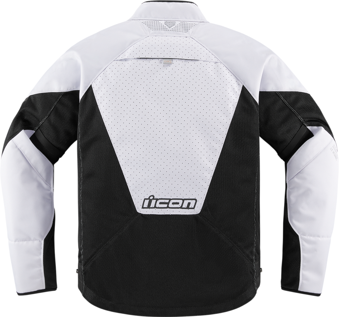 Текстилно мото яке ICON MESH AF WHITE