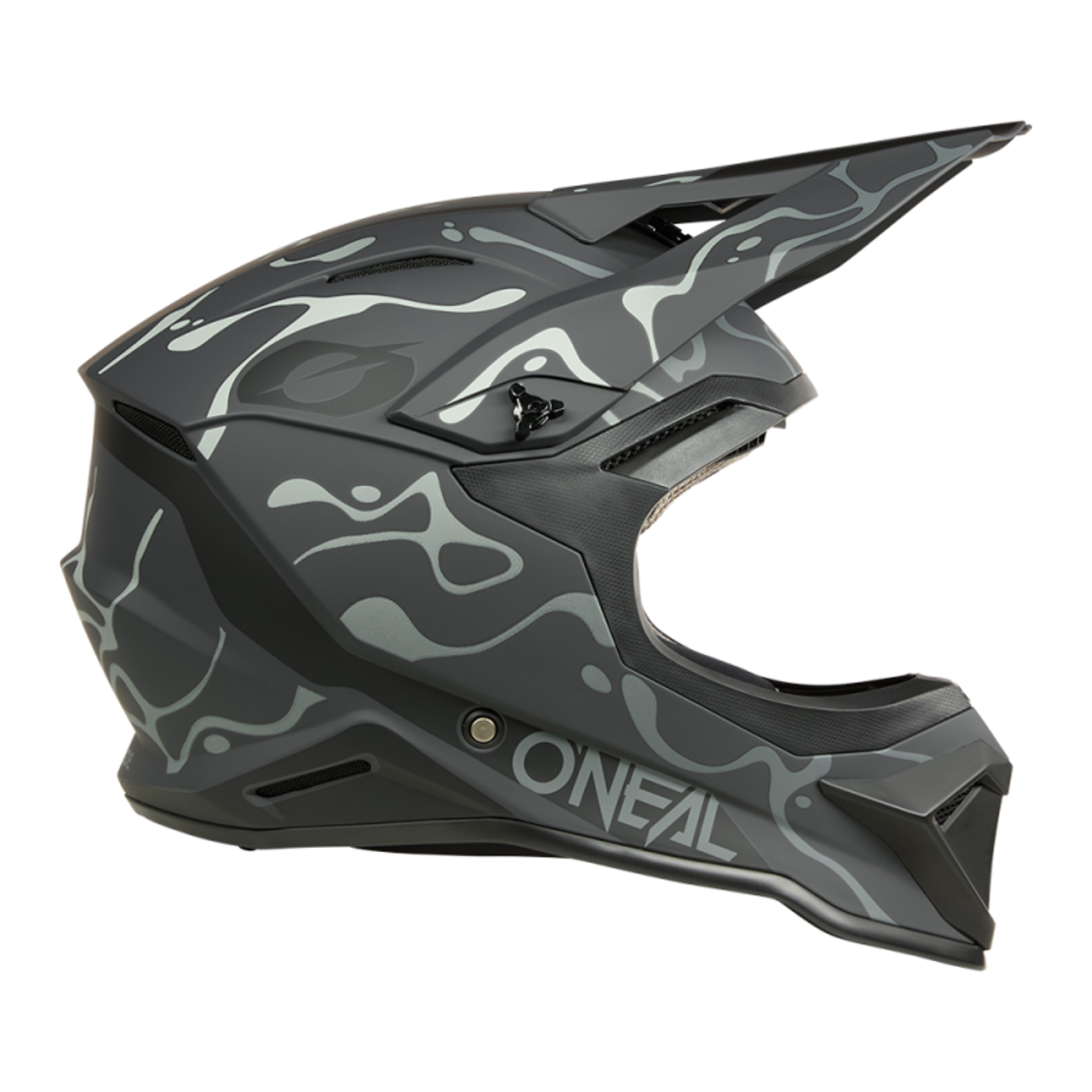Каска O'NEAL 1SERIES SPLASH BLACK/GRAY V.26