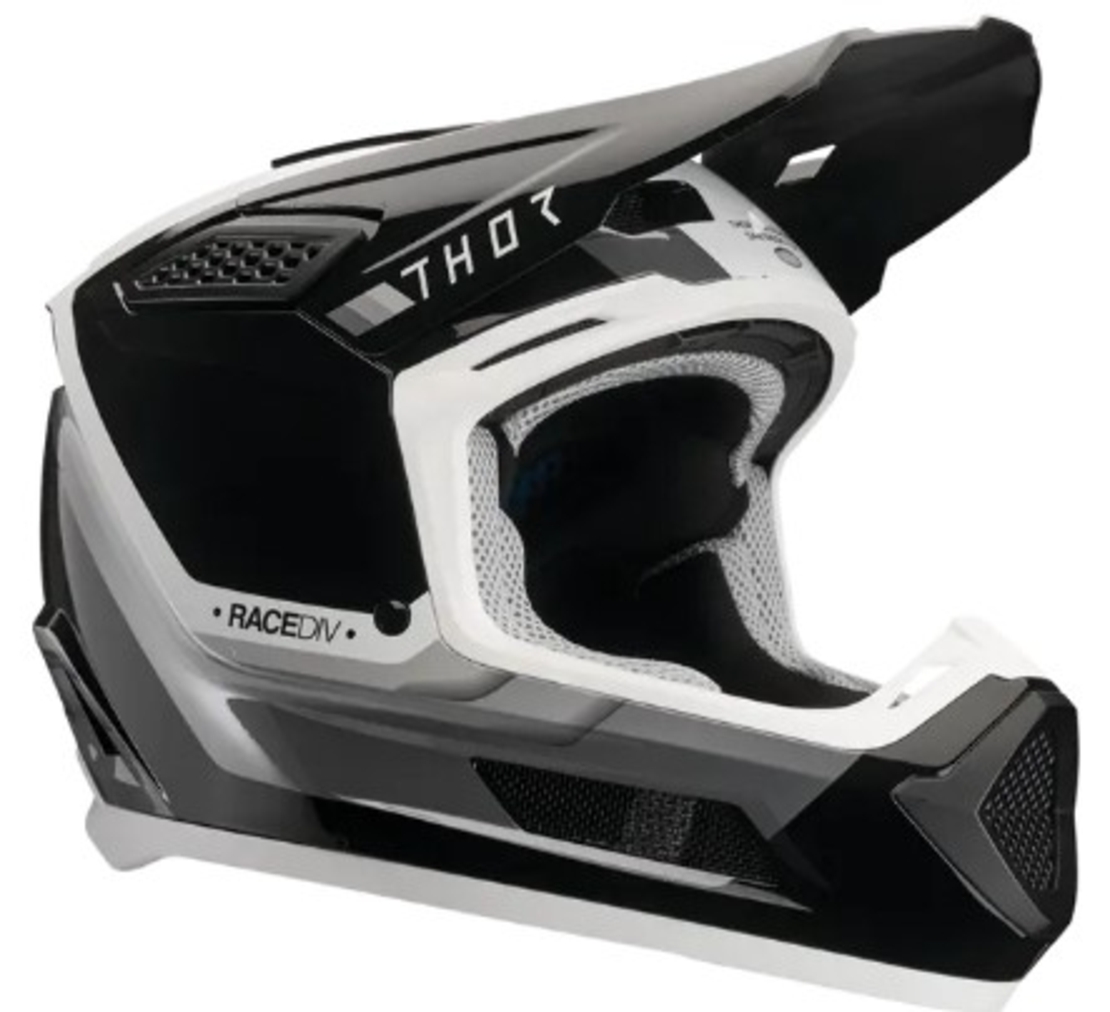 Мотокрос каска THOR FLEET DEFY BK/WH