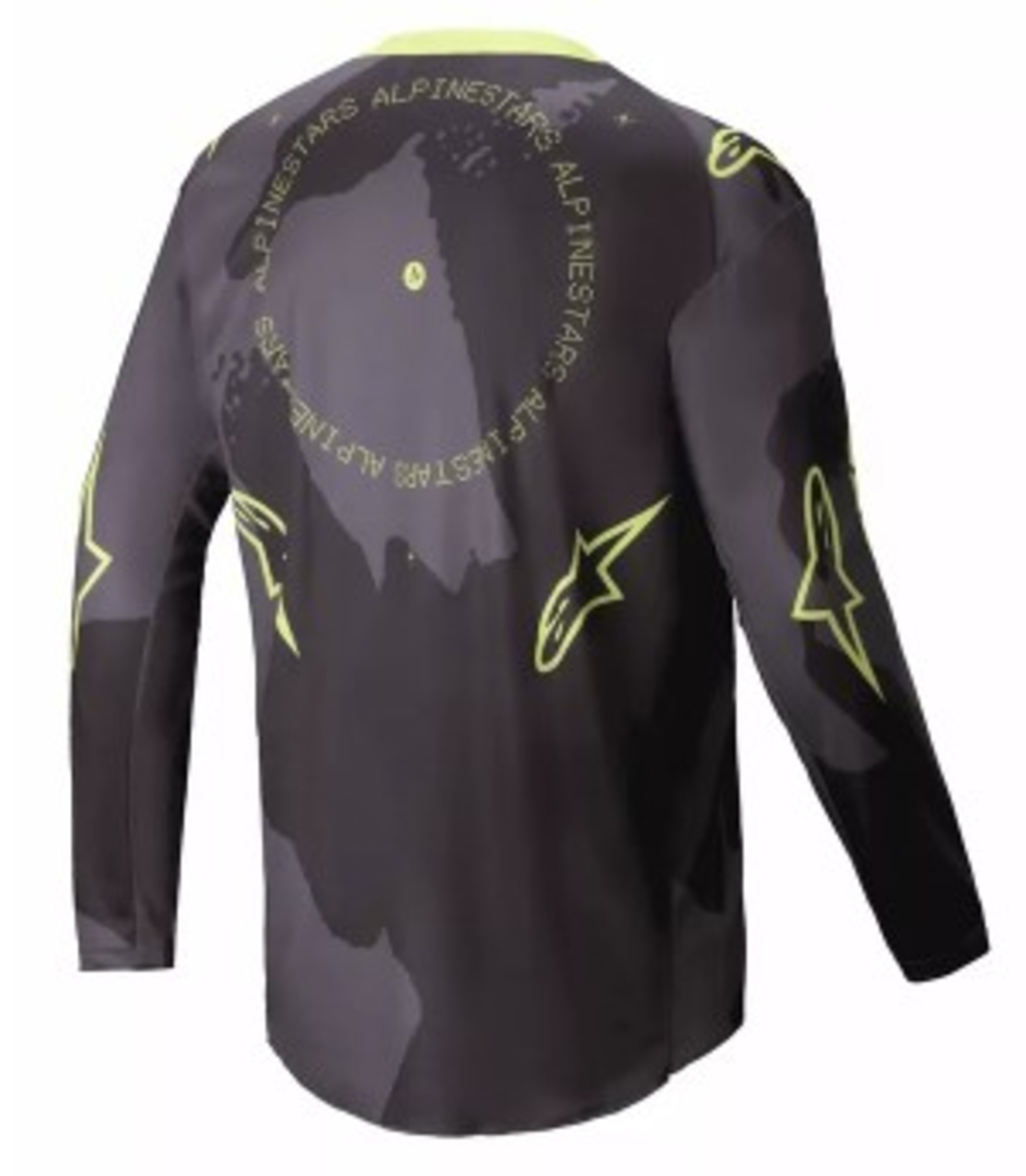 Мотокрос джърси Alpinestars RACER HOLLOW CAMO/YELLOW