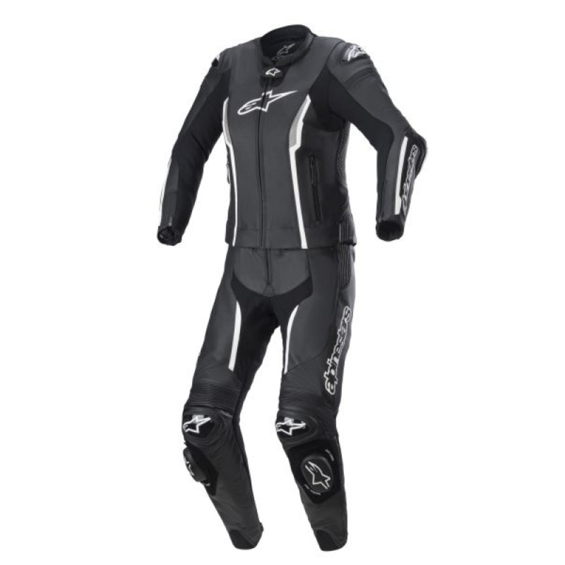 Дамски кожен екип ALPINESTARS STELLA MISSILE V2 BLACK/WHITE