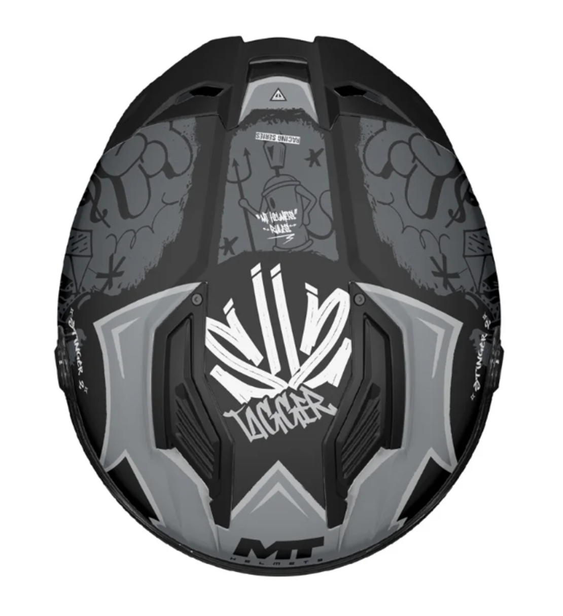 КАСКА MT STINGER 2 TAGGER B2 MATT