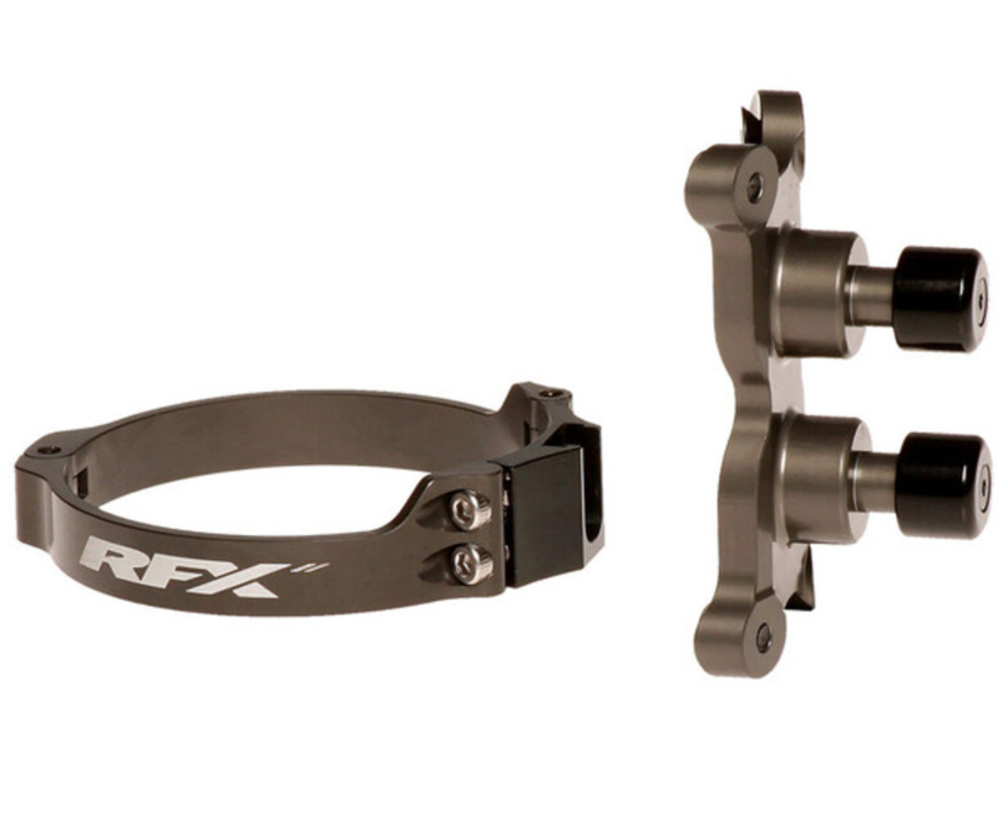 Holeshot система RFX Pro Series 2 L/Control Dual Button (Hard Anodised) - KTM/Husqvarna Factory WP 52mm