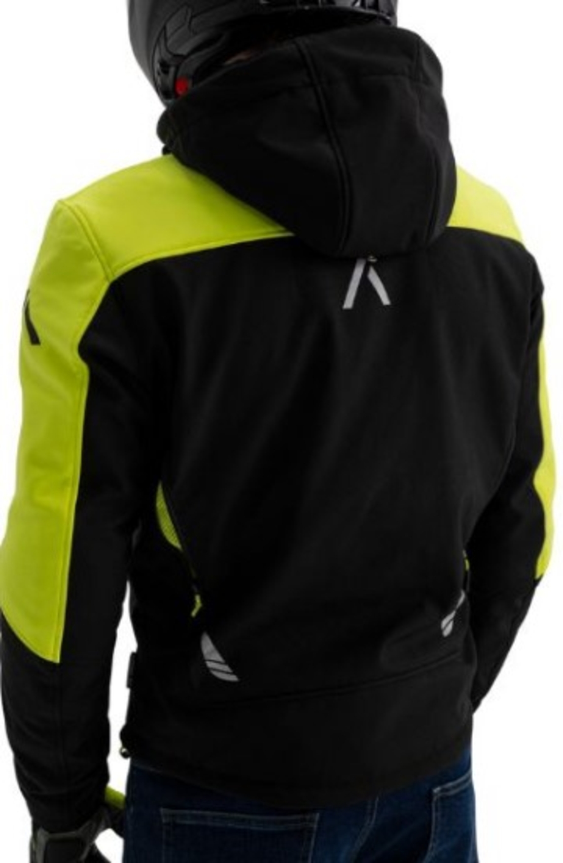 Текстилно мото яке ADRENALINE FREEDOM BLACK/YELLOW