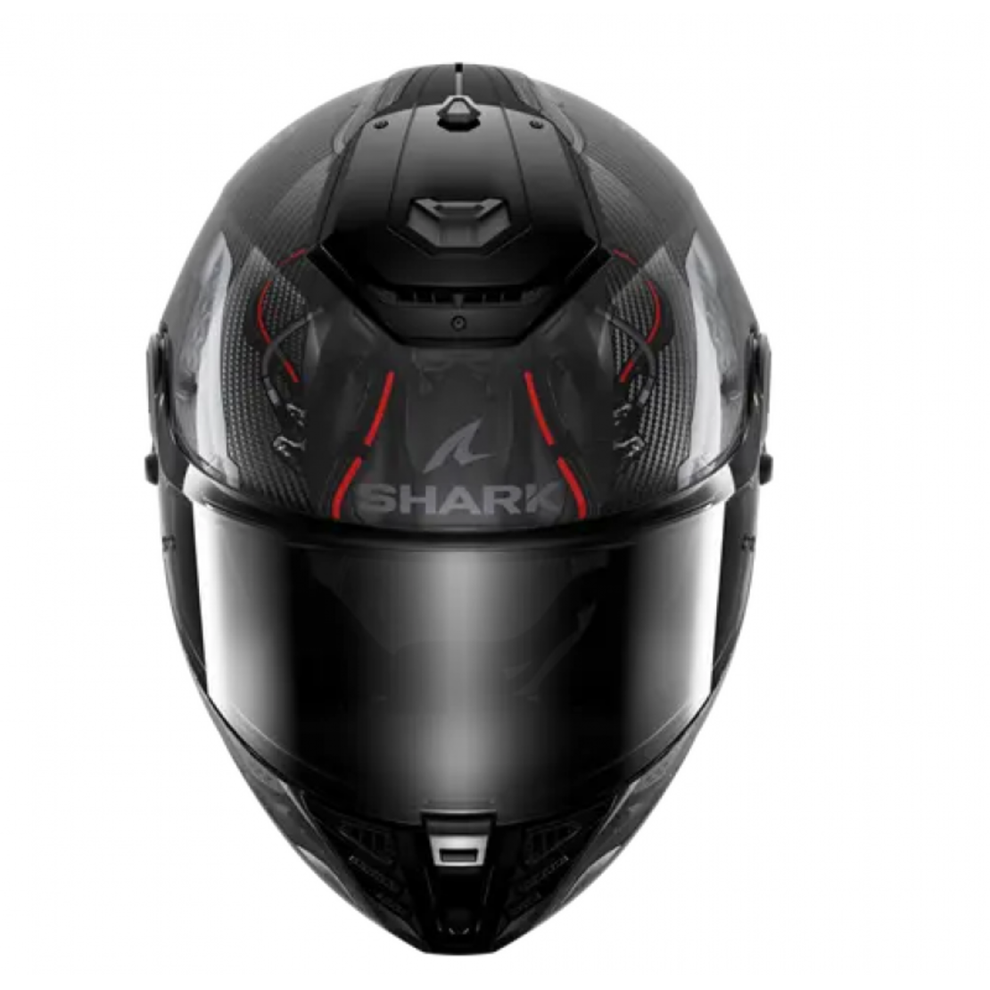 Каска SHARK SPARTAN RS CARBON XBOT BLACK/RED/SILVER