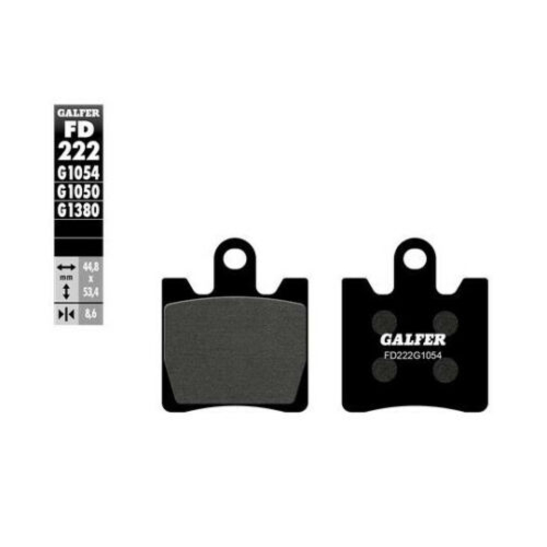 Предни мото накладки Galfer SEMI METAL FD222G1054
