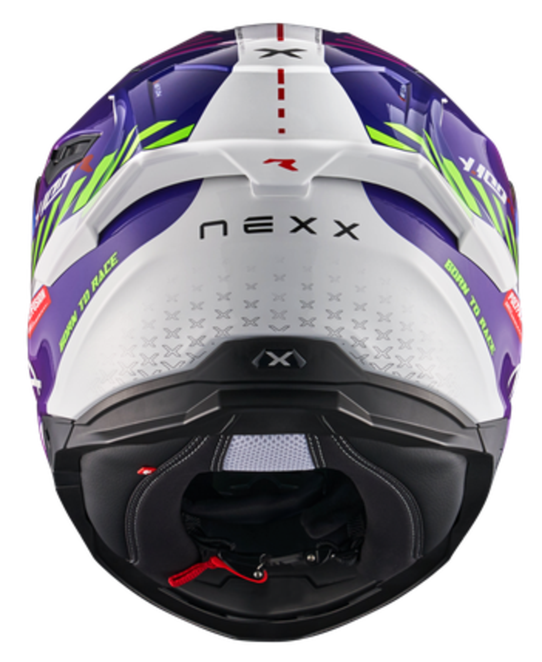 Каска NEXX Y100R FADE PURPLE WHITE