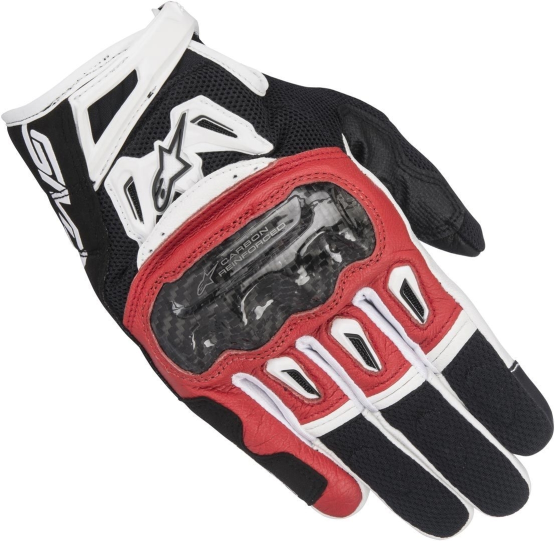 Ръкавици ALPINESTARS SMX-2 AIR CARBON V2 BLACK/WHITE/RED