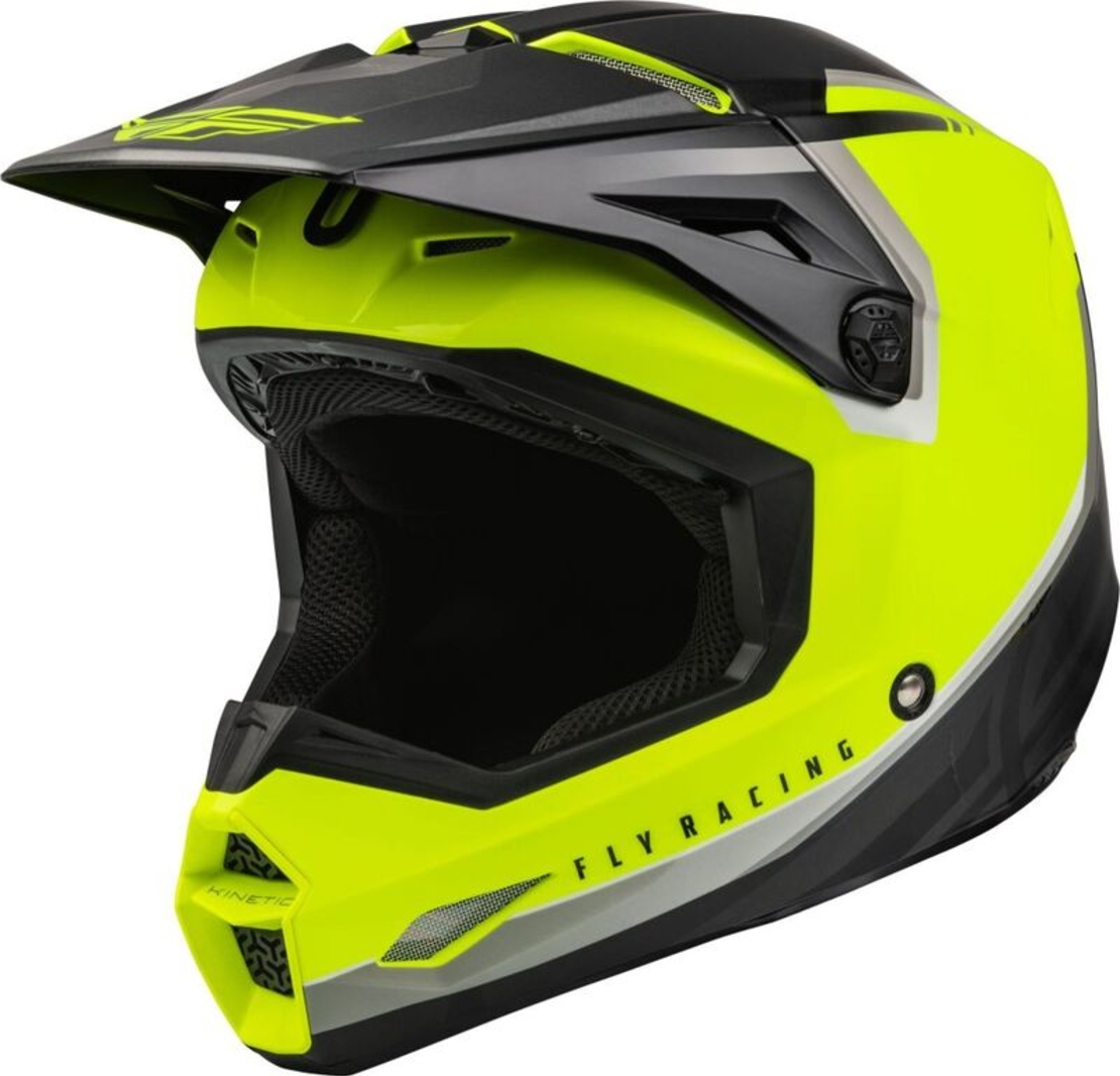 Мотокрос каска FLY RACING Formula Kinetic Vision-Black/Hi-Viz