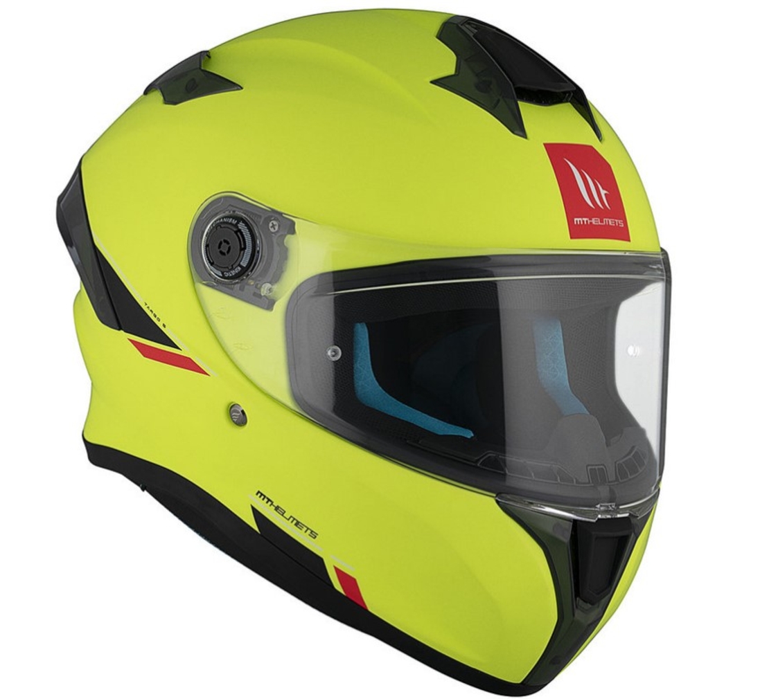 Каска TARGO S SOLID A3 MATT FLUO YELLOW