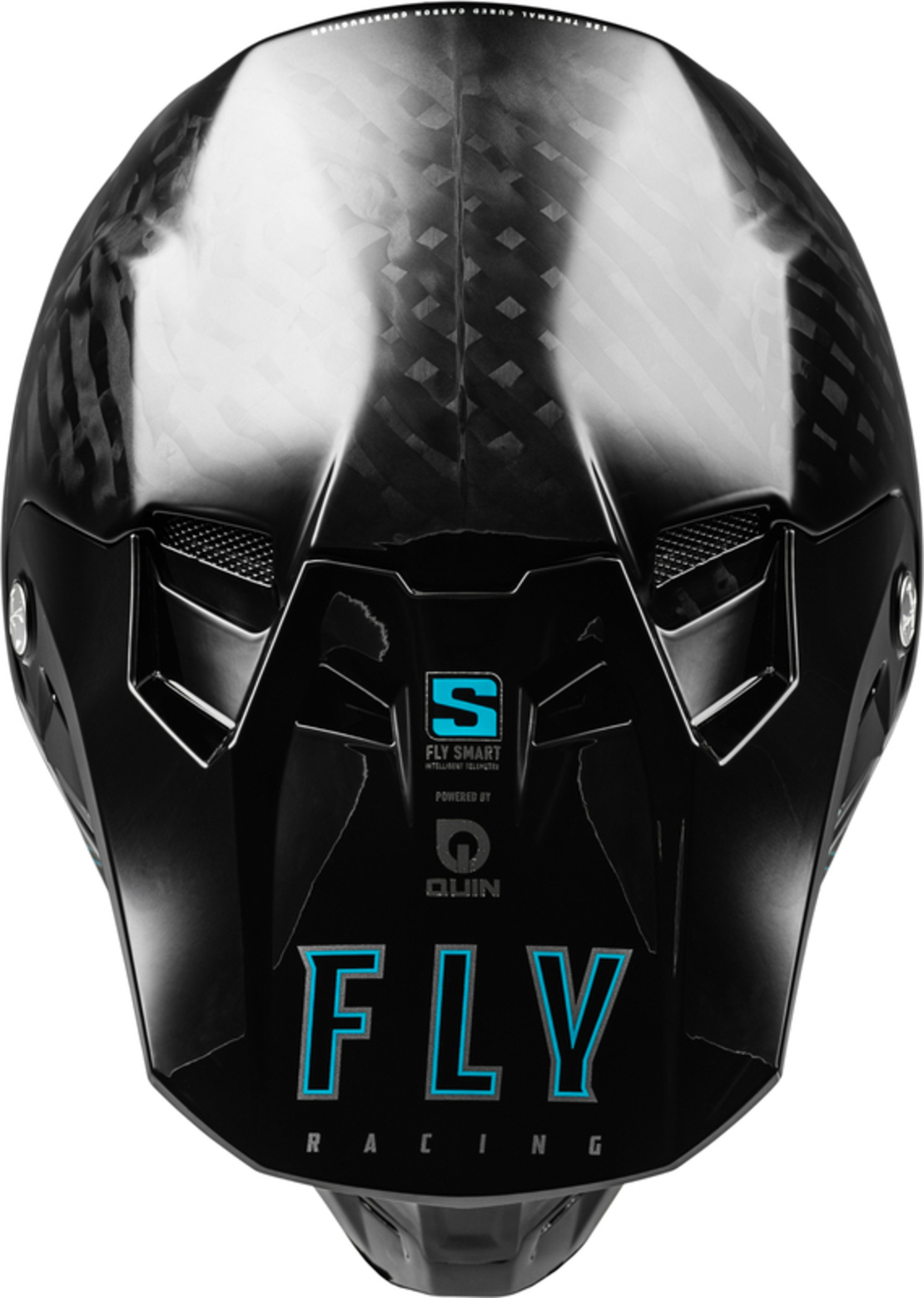 Мотокрос каска FLY RACING Formula Smart Carbon Solid Helmet - Black
