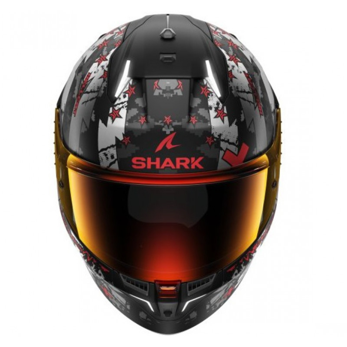 Каска SHARK SKWAL i3 HELLCAT BLACK/GREY/RED