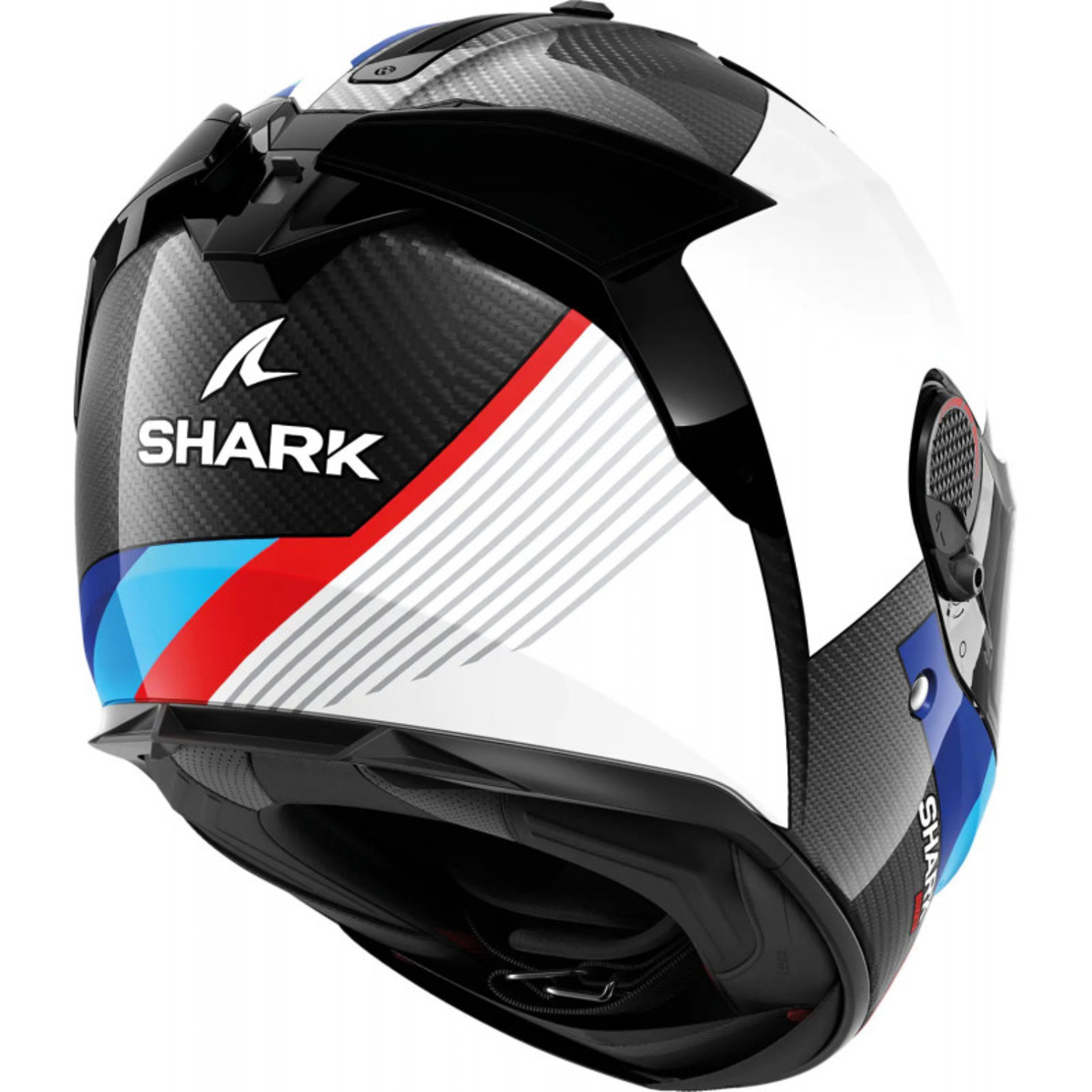 Каска SHARK SPARTAN GT PRO DOKHTA CARBON BLACK/WHITE/RED
